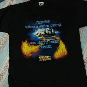 BACK TO THE FUTURE MENS GRAPHIC TEE SHIRT VINTAGE